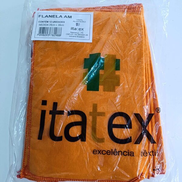 Kit com 12 Flanelas Itatex 28x38 cm - Imagem 2