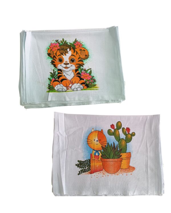 Kit com 5 Panos de Prato Estampados MC09 50x70cm 100% Algodão - Imagem 6