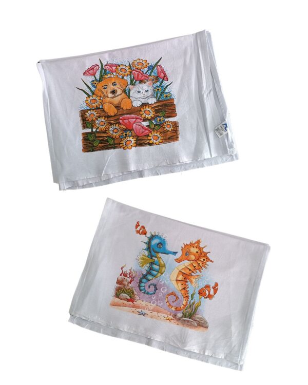 Kit com 5 Panos de Prato Estampados MC09 50x70cm 100% Algodão - Imagem 7