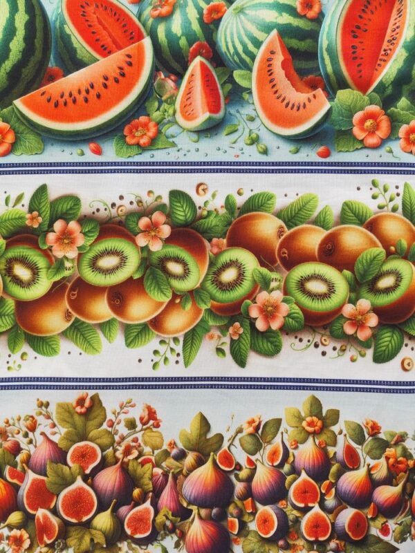 Barrado Digital Frutas Especiais 55cm x 150cm - Imagem 4