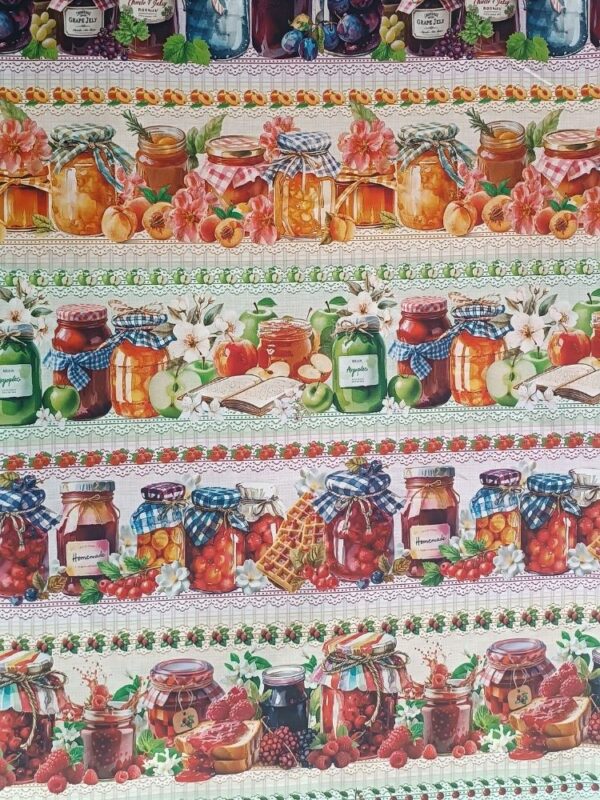 Barrado Digital Geleia de Frutas 55cm x 150cm - Imagem 3