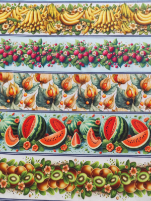 Barrado Digital Frutas Especiais 55cm x 150cm
