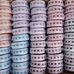 Kit Com 10 Rolos de 10 Metros de Passa Fita Falso Cores Diversas